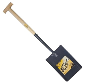 picture of ProSolve Taper Mouth Shovel - Wooden T Handle - [PV-PVTSHOVELWS]