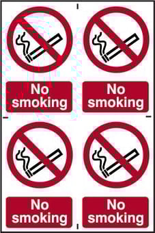 picture of Spectrum No Smoking – PVC 200 x 300mm - SCXO-CI-0552