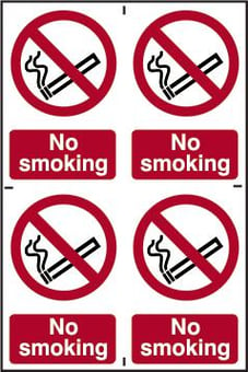 Picture of Spectrum No Smoking - PVC 200 x 300mm - SCXO-CI-0552