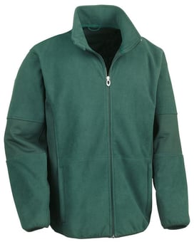 picture of Result Osaka Combed Pile Softshell Jacket - Forest Green - BT-R131M-BGR