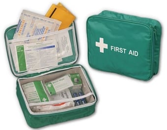 picture of Vehicle First Aid Kit in Nylon Case - HSE Compliant - [SA-K366T]
