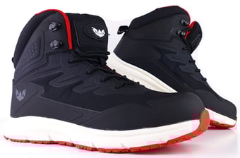 picture of Tuffking Grind in White Ultra-Lightweight Sustainable Safety Boot - S3 SRC - GN-8050W