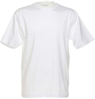Picture of Kustom Kit Men's Hunky Superior T-Shirt - White - [BT-KK500-WHT]