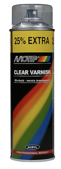 picture of Motip Acrylic Lacquer Clear Varnish Gloss - 500ml - [SAX-M04009]