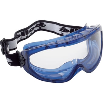 picture of Bolle Blast Safety Goggles Ventilated - Anti-Scratch Anti-Fog Lens - [BO-BLAPSI]