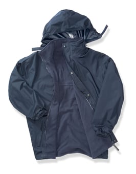 Picture of Result Reversible Storm Stuff Fleece Jacket - Navy Blue - BT-R160X-NAVY/NAVY