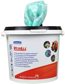 Picture of Wypall Wet Task Gritted Wipes - 6 Buckets - [GU-7775]