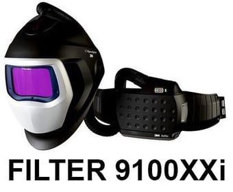 picture of 3M™ Speedglas™ Welding Helmet 9100 Air With Filter 9100XXi And 3M™ Adflo™ PAPR - [3M-567726] - (LP)