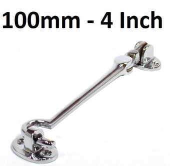 picture of CP Silent Pattern Cabin Hook - 100mm (4") - Single - [CI-HE232L]