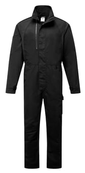 picture of Portwest CD891 - WX2 Eco Stretch Coverall - Black - PW-CD891BKR