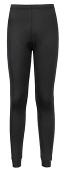 picture of Portwest B135 - Women's Baselayer Leggings - Black - PW-B135BKR