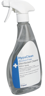 Picture of HypaClean Alcohol Free Disinfectant Cleaner Spray - Pack of 12 - 500ml - [SA-M6428X12] - (AMZPK)