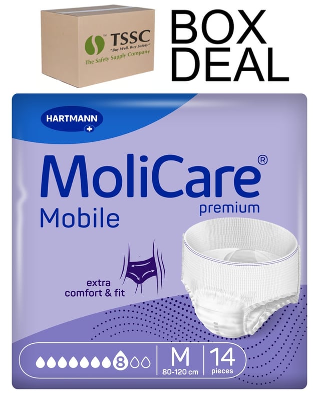 MoliCare Premium Mobile 8 Drops - Medium - Box Deal Pack of 5 - [IH-HMD-166030] - (LP)