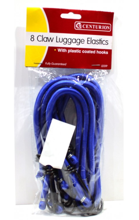 picture of 32" 8 Hook Luggage Elastic - Minimum Purchase 5 Packs - CTRN-CI-LE01P