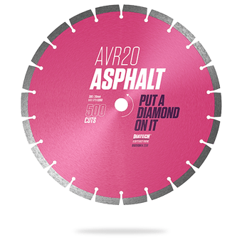 Picture of AVR20 - Asphalt Diamond Blade - 500 Cuts - 300/20 - [DC-B099H]