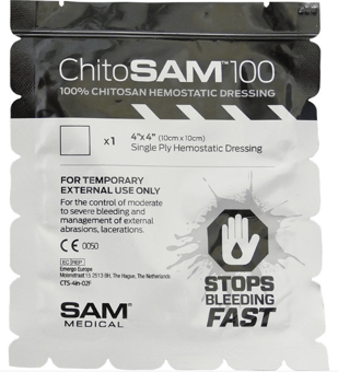 picture of Chito-SAM 100 Chitosan Hemostatic Dressing - [SA-M6412]