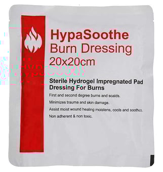 Picture of HypaSoothe Burn Dressing - 20cm x 20cm - Pack of 5 - [SA-D8161PK5]