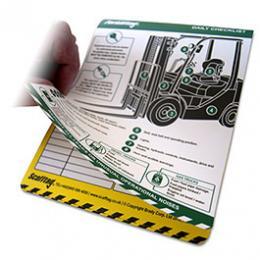 picture of Scafftag Forkliftag Inspection Booklet - [SC-FLT-DCB]