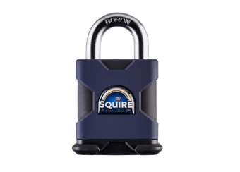 picture of Squire 50mm Open Shackle Steel Lock P5 - 5 Pin Cylinder - Boxed - [SQR-SS50P5-BOXED]