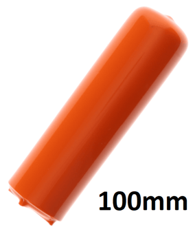 picture of Boddingtons Insulated Straight Cable Push-On Shrouds 15mm x 100mm - [BD-648015]