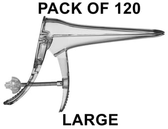 picture of EcoGold Vaginal Speculum - Large - Sterile - 120 Pack - [VC-9152]