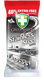 picture of Greenshield Stainless Steel Wipes - 70 Sheets - [PD-SI7181]