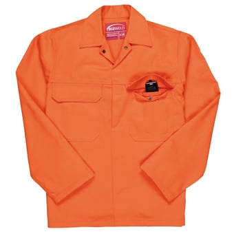 picture of Portwest - Bizweld Flame Resistant Orange Jacket - PW-BIZ2ORR