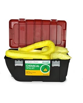 Picture of Ecospill 60L Chemical Spill Response Mobile Toolbox Kit - [EC-C1270060]