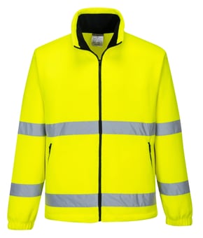 picture of Portwest - Hi-Vis Yellow Essential Fleece - Anti-Pill Fleece - [PW-F250YER]