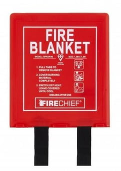 Picture of Firechief - K40 Fire Blanket Weaved Twill Cloth - Rigid Case - 1.2m x 1.2m - [HS-101-1505]