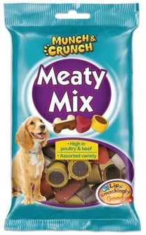 picture of Munch & Crunch Meaty Mix Dog Treats 3 Flavours - [PD-MC0081]