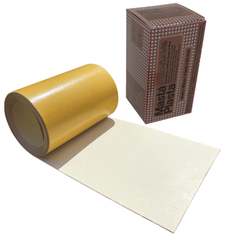 Picture of MastaPlasta Leather Repair On A Roll Ivory 150cm x 10cm - [MPL-IVORYROLL10X150EU]