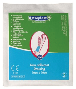Picture of Astroplast Non-Adherent Dressing 10cm x 10cm - Pack of 20 - [WC-1403006]
