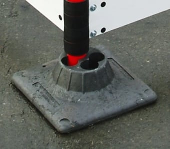 Picture of Pallet Quantity 60 - Four Ports - Sturdy Base - Ideal for Creating Multi-directional Demarcation - [JS-KEB000-100-000-BULK]