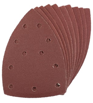 picture of Amtech P120 Grit Hook and Loop Delta Sanding Sheets - Pack of 10 - [DK-V4032]