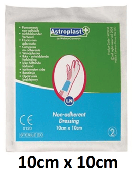 picture of Astroplast Non-Adherent Dressing 10cm x 10cm - Pack of 20 - [WC-1403006]