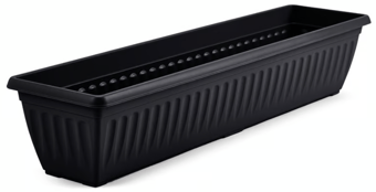 Picture of Whitefurze 90cm Athens Window Box - Black - Box Deal of 10 - [IH-WHFG070225]