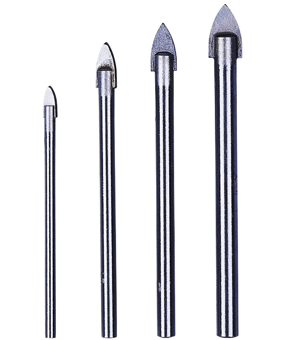 picture of Amtech 4 Piece Glass and Mirror Drill Bit Set - [DK-F0970]