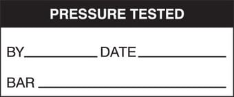 Picture of Quality Labels - Pressure Tested - 51 x 22mm - [AS-QC30]