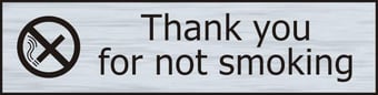 picture of Thank you for not smoking – SSE (200 x 50mm) – [SCXO-CI-6301]