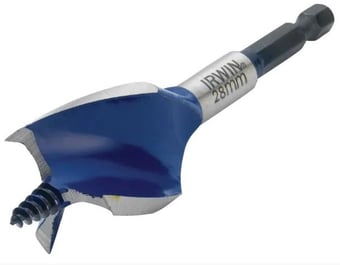 picture of Irwin Blue Groove 6X Stubby Wood Bit - 28 x 100mm - [TB-IRW1921996]