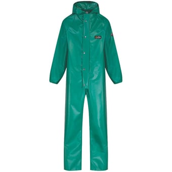 Picture of Alpha Solway Green Chemmaster Protective Boiler Suit - AL-CMBH-EW