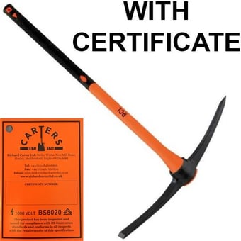 Picture of Shocksafe Insulated 7lb Navvy Pick - BS8020:2012 - [CA-07NPFGINS]