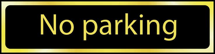 picture of Spectrum No Parking – POL 200 x 50mm – [SCXO-CI-6427]