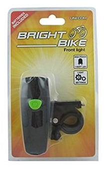 picture of Front Bike Light - Cycling Accessory - Black - [UM-63421] - (DISC-X)