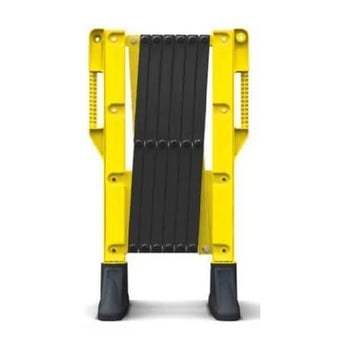 Picture of JSP -Expandable Barrier 3 Metre - Yellow Black - Pallet Quantity: 15 - [JS-KAZ110-005-300/15]