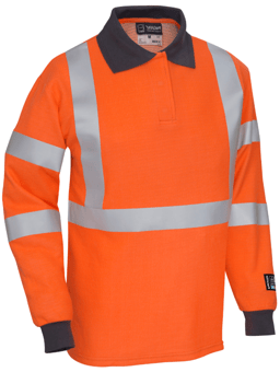 picture of ProGARM 5290 Arc Polo Shirt - Hi-Viz Orange - PG-5290