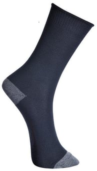 picture of Portwest - SK20 - Modaflame Sock - Black - [PW-SK20BKR]