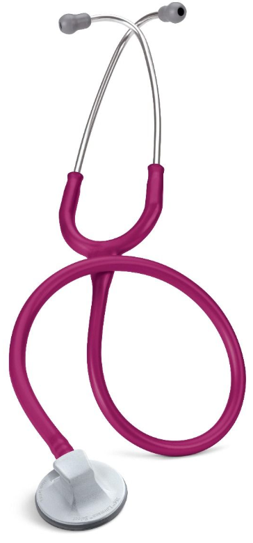 picture of 3M Littmann Classic II Paediatric Stethoscope Raspberry - [ML-W3295RA]