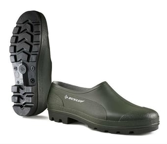 picture of Dunlop Wellie Green Shoe No Steel Components Non-Safety - BE-GG0 - (PS) - (NICE)